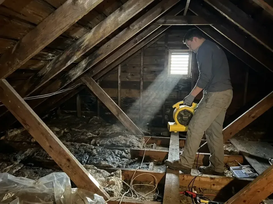 attic-water-damage-drying-proc-007 — frequently asked questions, Emergency Water Extraction & 24/7 Flood Response in Hanover…